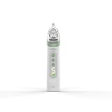Carehabi Elektrischer Nasensauger für Babys – Nasensekret Absauger mit 5 Stärken, Und 3 Silikon Tipps, beruhigender Musik – USB-aufladbar, hygienisch & leicht zu reinigen, Wasserdichte