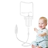 Nasensauger für Kleinkinder ndpumpe,Nasensauger für Babys Nasensauger mit leistungsstarker Handpumpe Weicher Silikon Nasenreiniger, | manueller Nasensauger für Babys, Kinder und Kleinkinder im Alter